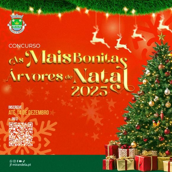 Concurso &ldquo;As Mais Bonitas &Aacute;rvores de Natal&rdquo; 2025