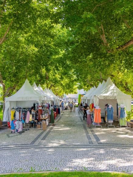 Feira de Stocks no Parque do Imp&eacute;rio