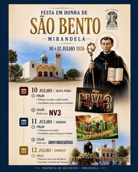 A f&eacute;, a tradi&ccedil;&atilde;o e o conv&iacute;vio voltam a marcar S&atilde;o Bento