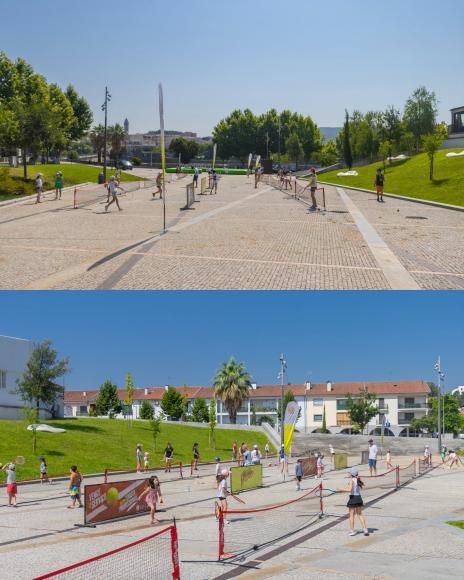 Caravana do T&eacute;nis levou o desporto ao cora&ccedil;&atilde;o de Mirandela