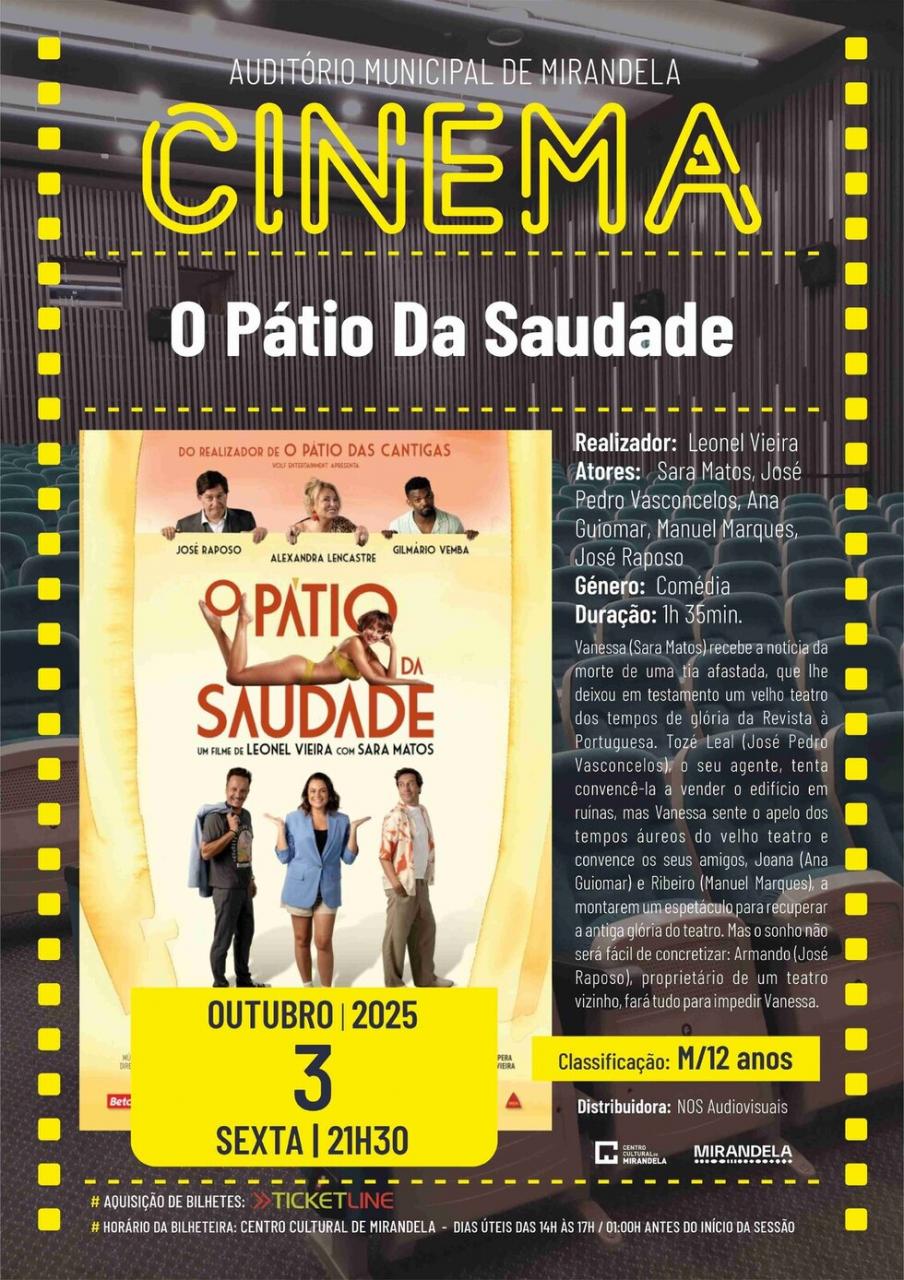 O Pátio da Saudade | Cinema