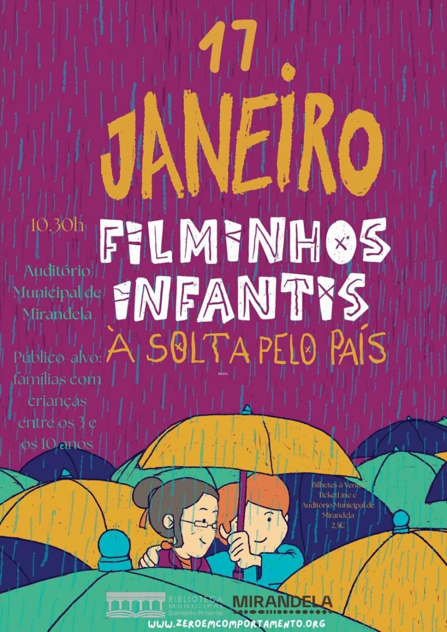 Filminhos Infantis &agrave; Solta pelo Pa&iacute;s | janeiro 2026
