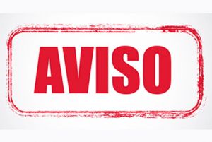 Serviços encerrados no dia 19 de abril de 2023