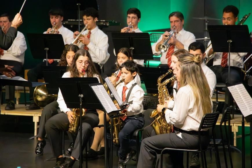 Banda 1.º de Maio realizou o seu primeiro concerto no ano de 2025