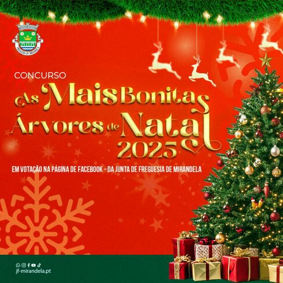 Concurso As Mais Bonitas de Natal 2025 | Abertura da Vota&ccedil;&atilde;o online