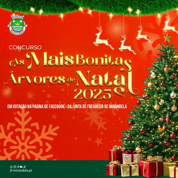 Concurso As Mais Bonitas de Natal 2025 | Abertura da Vota&ccedil;&atilde;o online