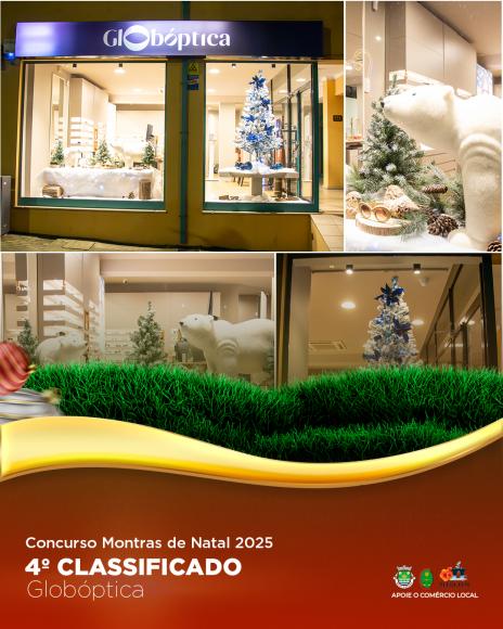 Concurso das Montras de Natal 2025 | An&uacute;ncio dos Vencedores