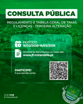 Consulta P&uacute;blica para a Altera&ccedil;&atilde;o do Regulamento e Tabela Geral de Taxas e Licen&ccedil;as &ndash; Terceira Altera&ccedil;&atilde;o