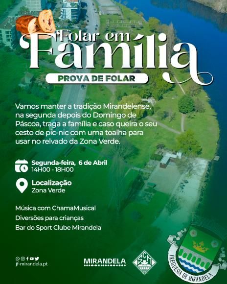 &ldquo;Folar em Fam&iacute;lia&rdquo; est&aacute; de volta &agrave; Zona Verde!