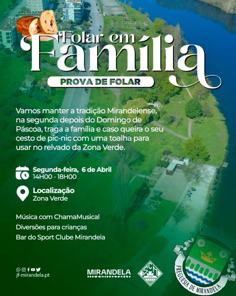&ldquo;Folar em Fam&iacute;lia&rdquo; est&aacute; de volta &agrave; Zona Verde!