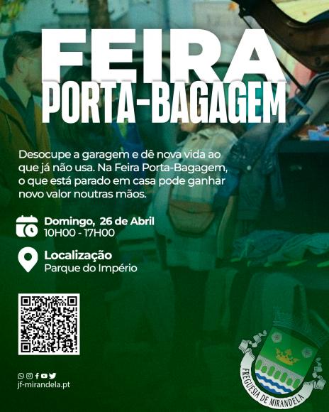 Feira Porta-Bagagem regressa ao Parque do Imp&eacute;rio