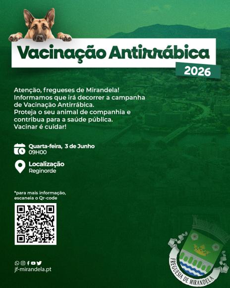 Vacina&ccedil;&atilde;o Antirr&aacute;bica 2026 &ndash; Prote&ccedil;&atilde;o para o seu melhor amigo