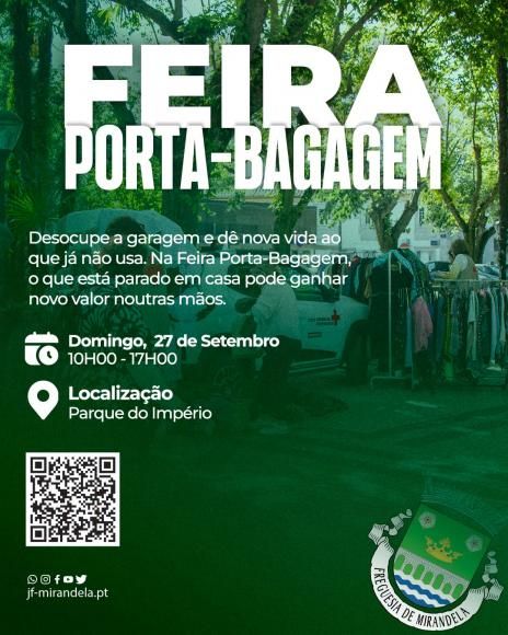 Feira do Porta-Bagagem volta ao Parque do Imp&eacute;rio