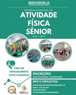 Mais movimento, mais sorrisos, mais vida!