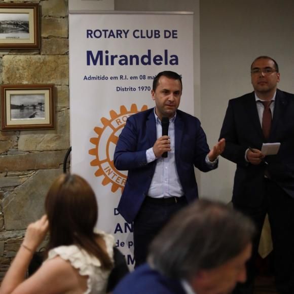 Rotary Clube de Mirandela assinalou no dia 8 de maio o seu 38º aniversário da receção da Carta Constitucional |
