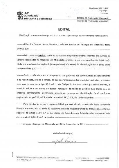 Edital AT
