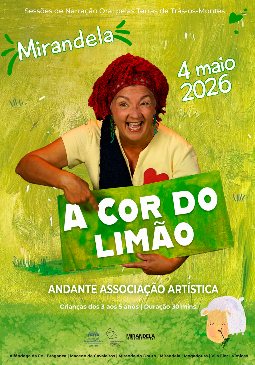 Espet&aacute;culo &ldquo;A Cor do Lim&atilde;o&rdquo; com a atriz Cristina Paiva | Biblioteca Municipal Sarmento Pimentel