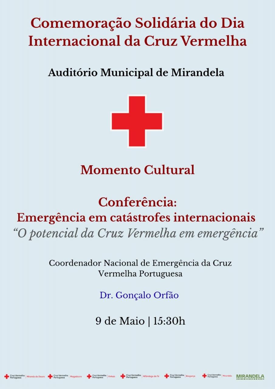 Comemora&ccedil;&atilde;o Solid&aacute;ria do Dia Internacional da Cruz Vermelha
