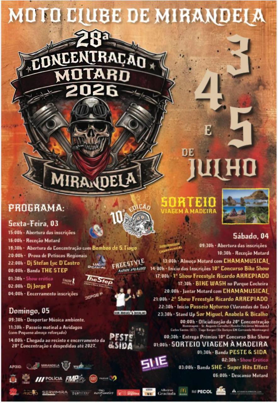 28&ordf; Concentra&ccedil;&atilde;o Motard de Mirandela | Moto Clube Mirandela