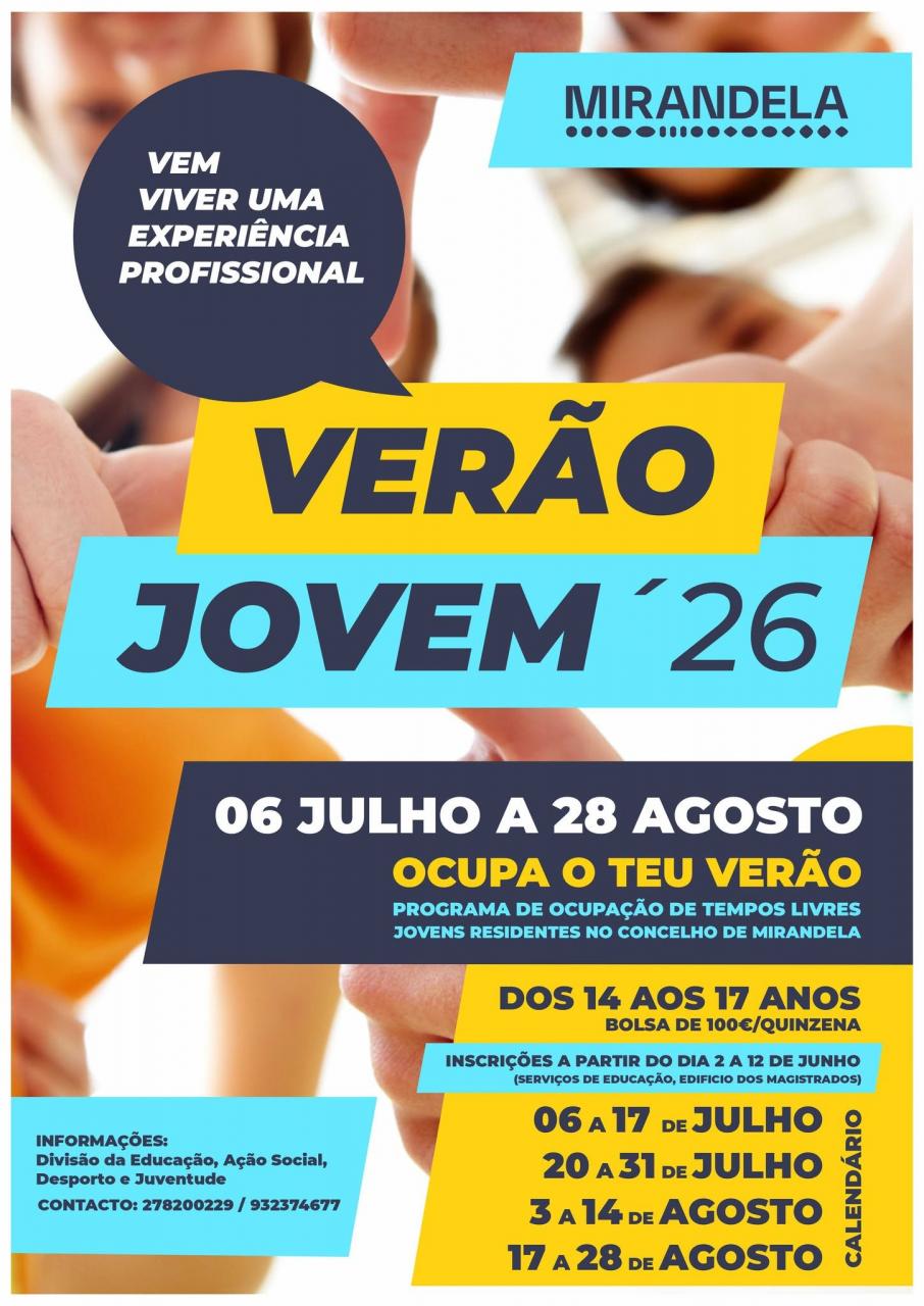 Ver&atilde;o Jovem 2026