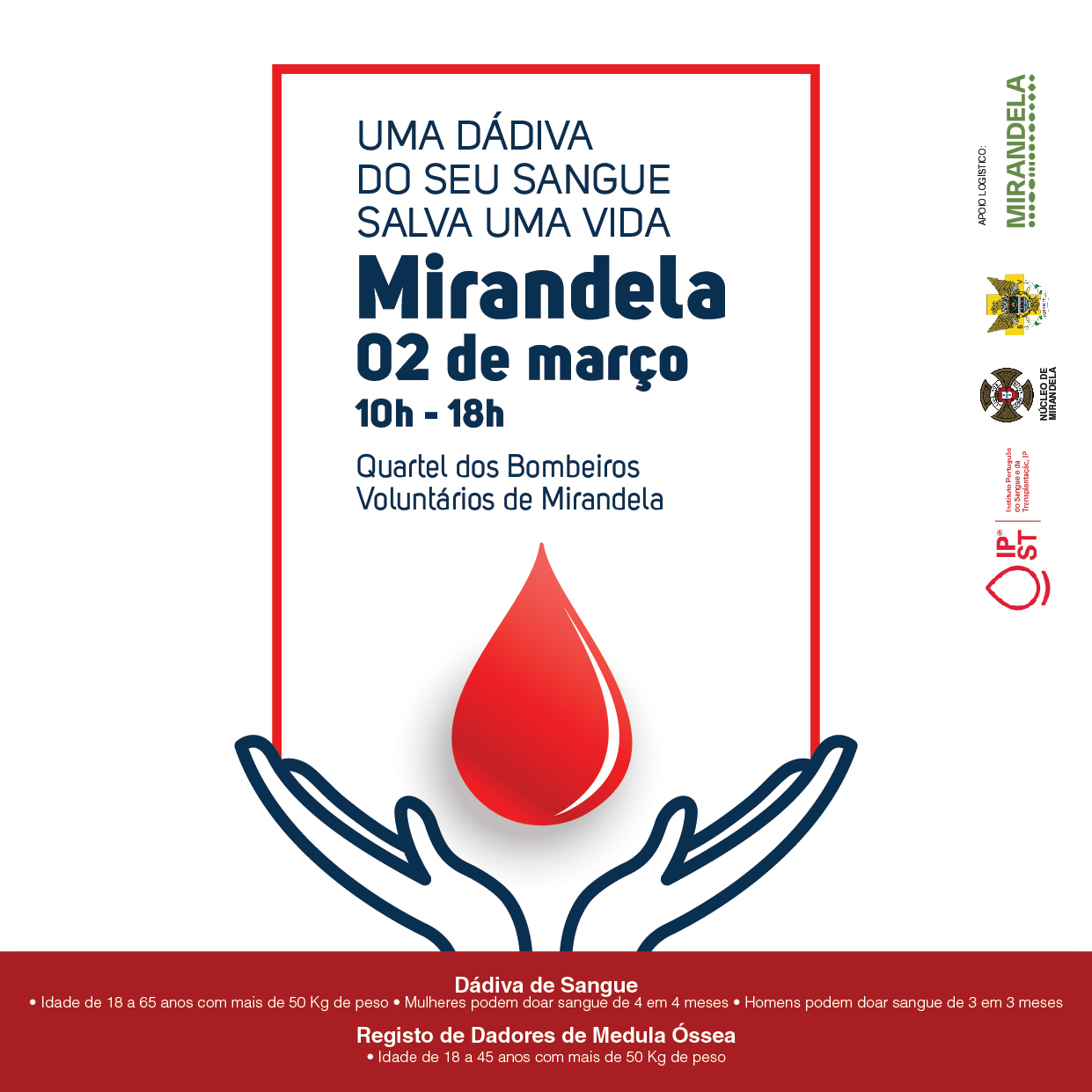 Dádiva de sangue em Mirandela |