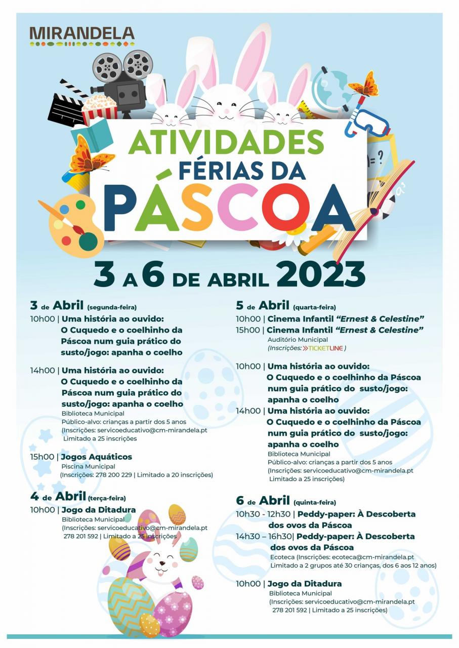 Páscoa 2023 | Prontos para as férias escolares?