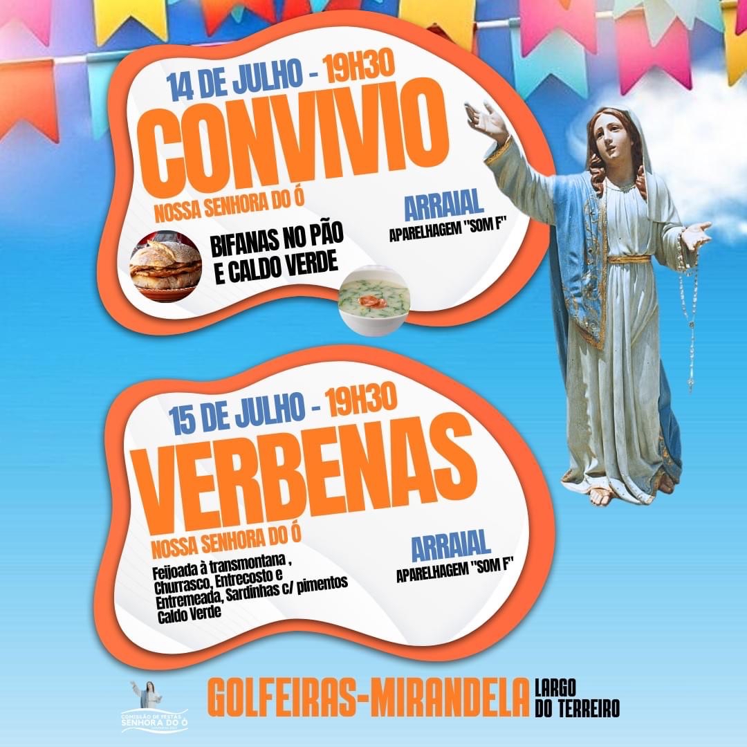 Verbenas de Nossa Senhora do Ó | Golfeiras Mirandela 