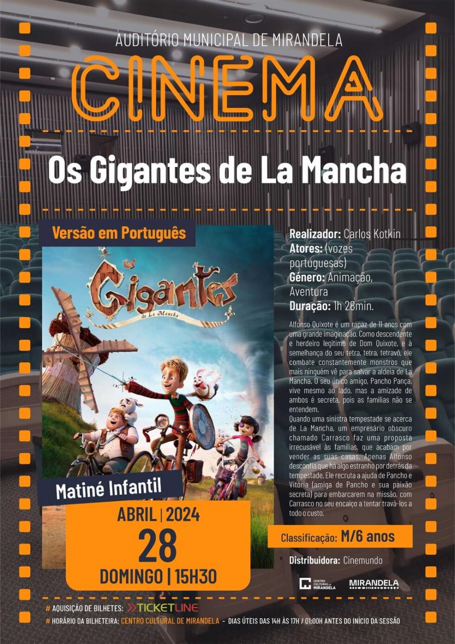 Cinema - Os Gigantes de La Mancha
