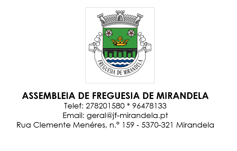 Reunião da Assembleia de Freguesia de Mirandela