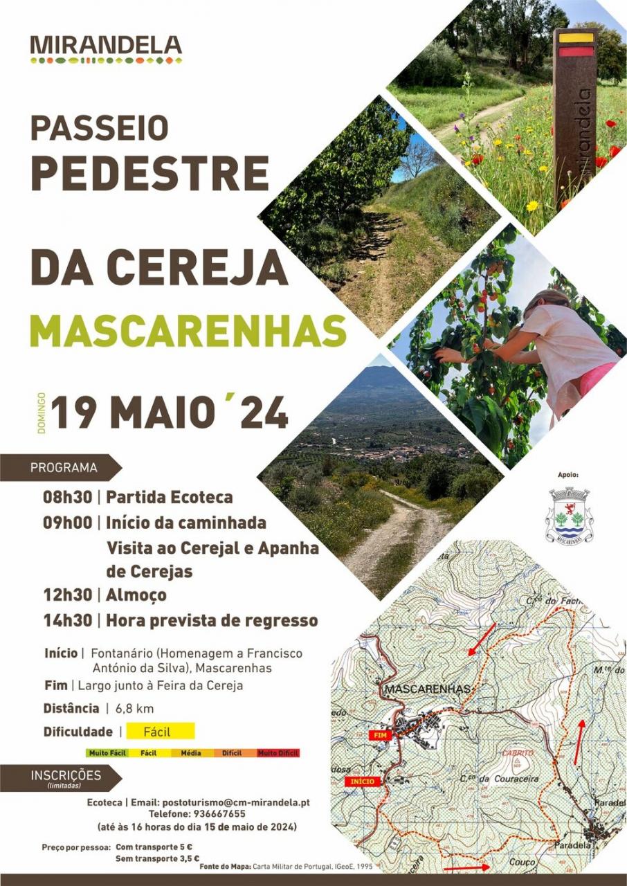 Passeio Pedestre da Cereja de Mascarenhas