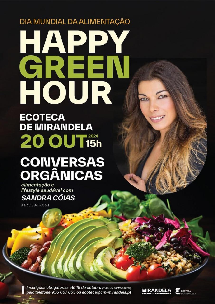 Happy Green Hour- Aprenda a confecionar e a saborear um estilo de vida saudável