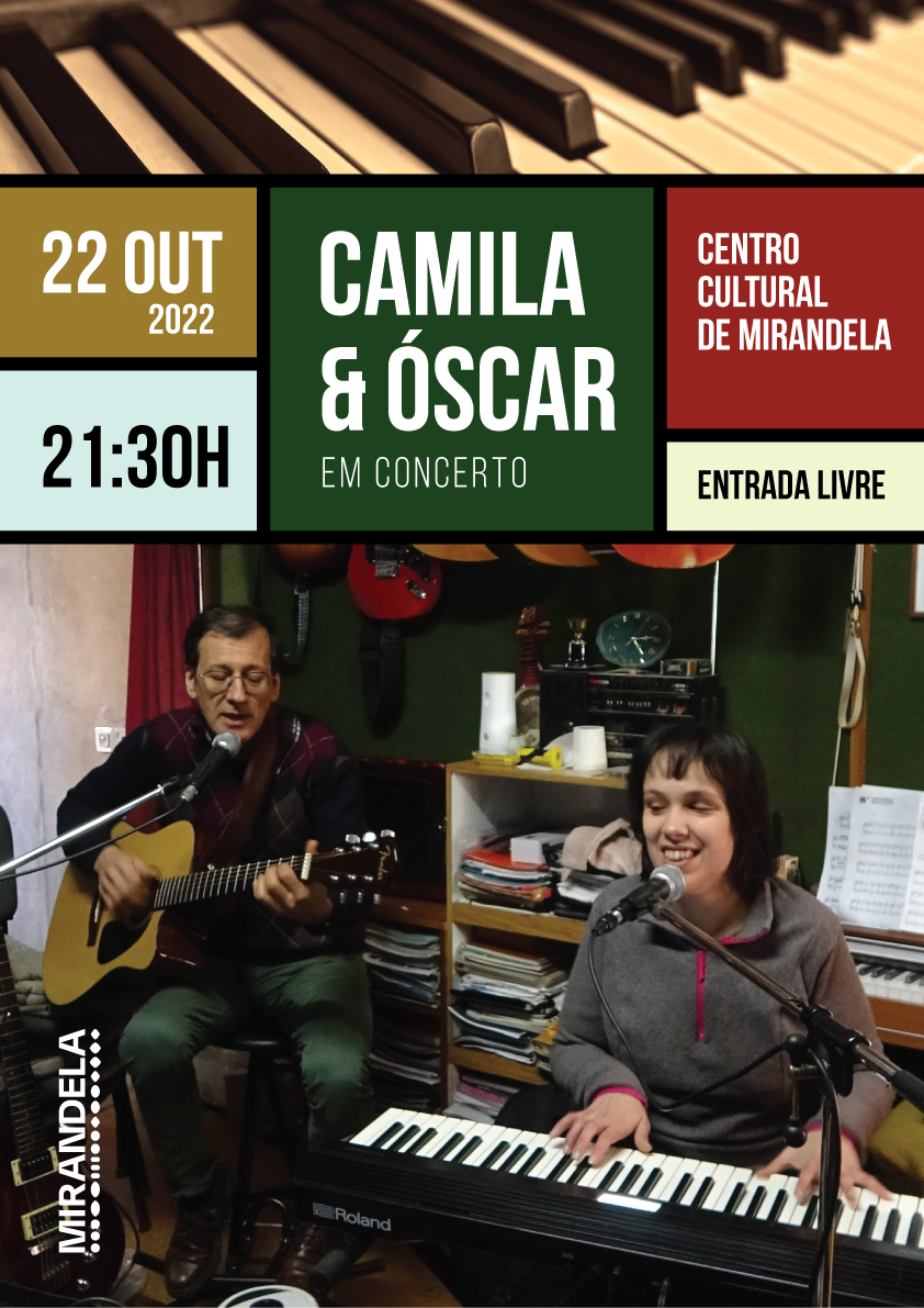 Arte & Cultura | Projeto musical "Camila & Óscar em concerto"