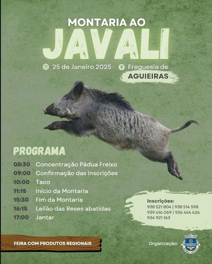 Montaria e Feira de Produtos das Aguieiras - A emoção e aventura estão de volta!