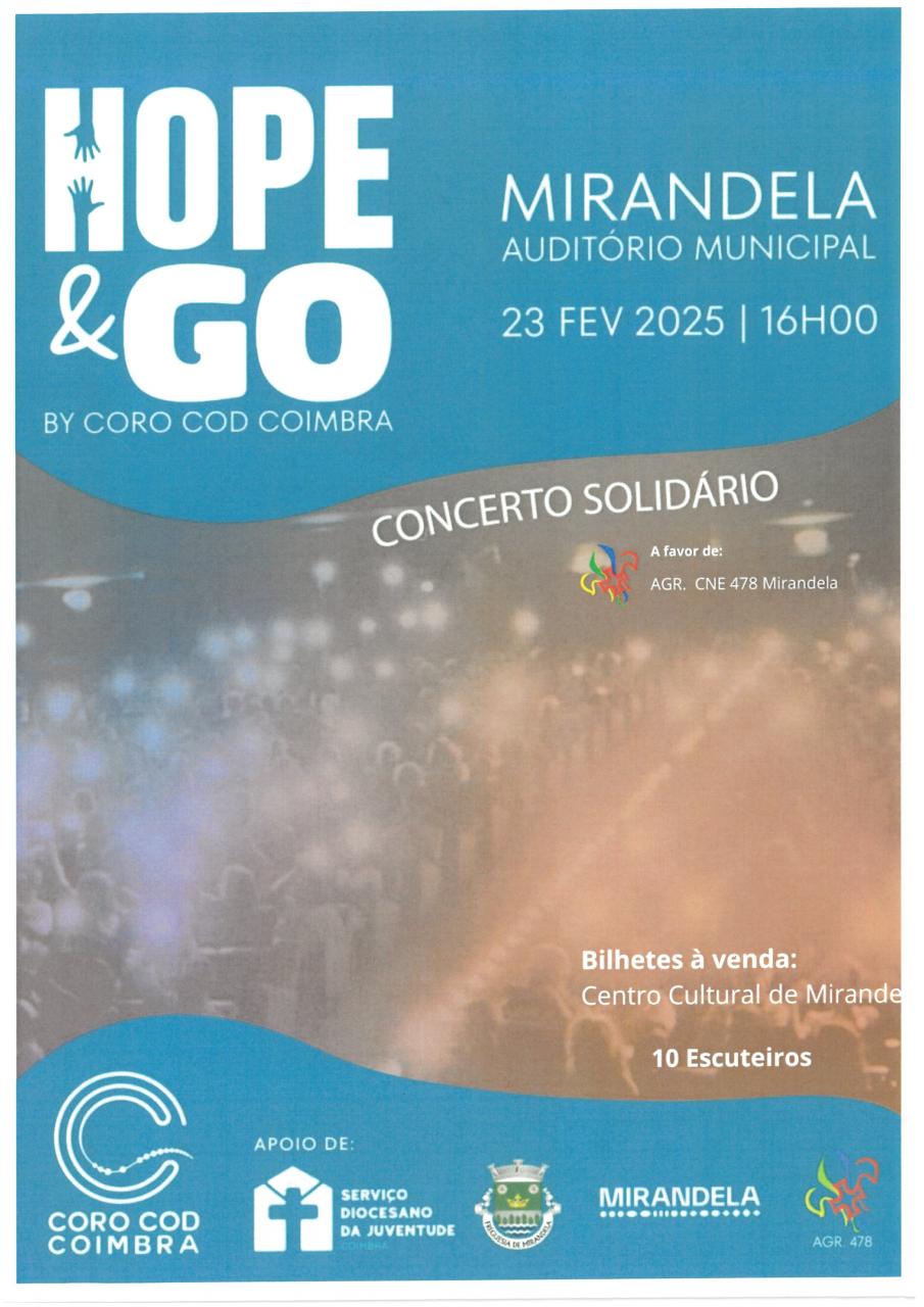 Hope & Go com Coro COD Coimbra