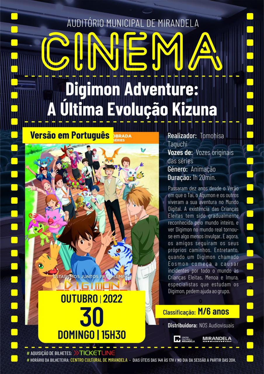 Cinema | Digimon Adventure: A Última Evolução Kizuna