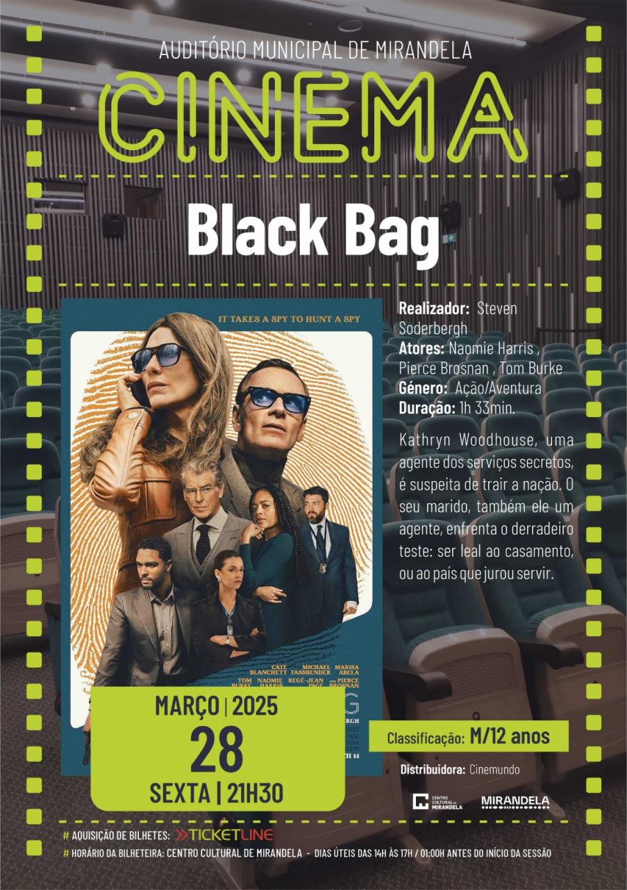 Cinema Black Bag