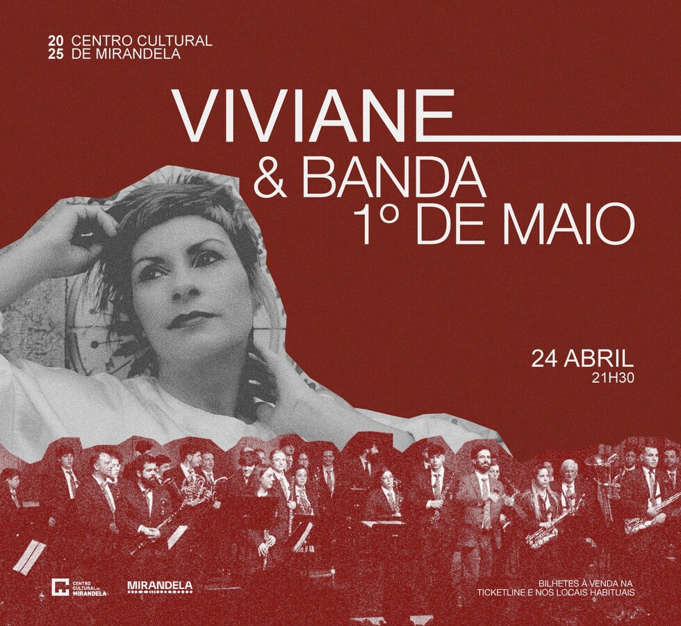 Concerto Viviane & Banda 1º de Maio | Comemorações do 25 de abril