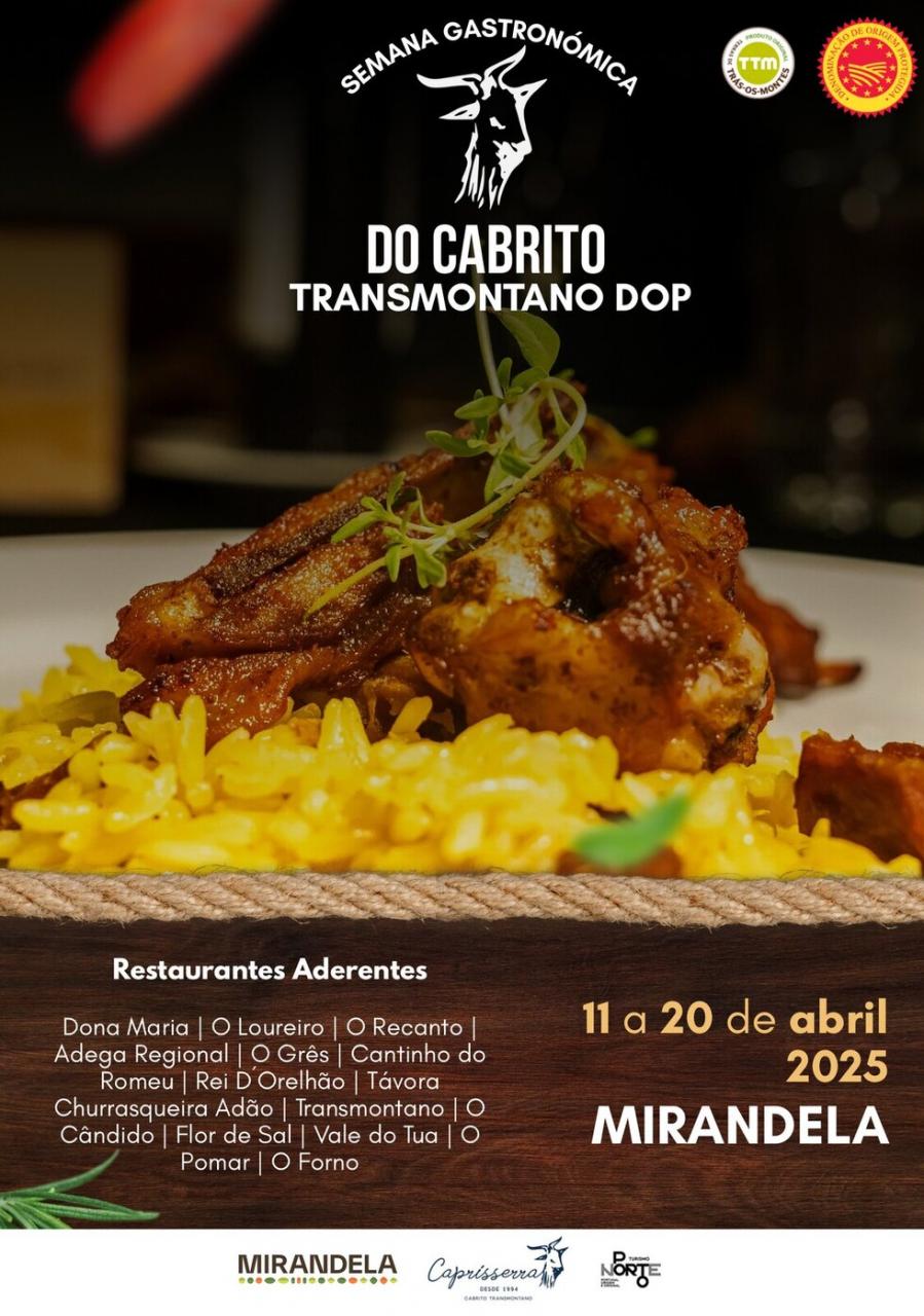 Festival e Semana Gastronómica do Cabrito Transmontano DOP