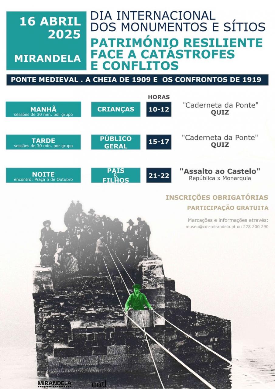 Dia Internacional dos Monumentos e Sítios | 16 de abril