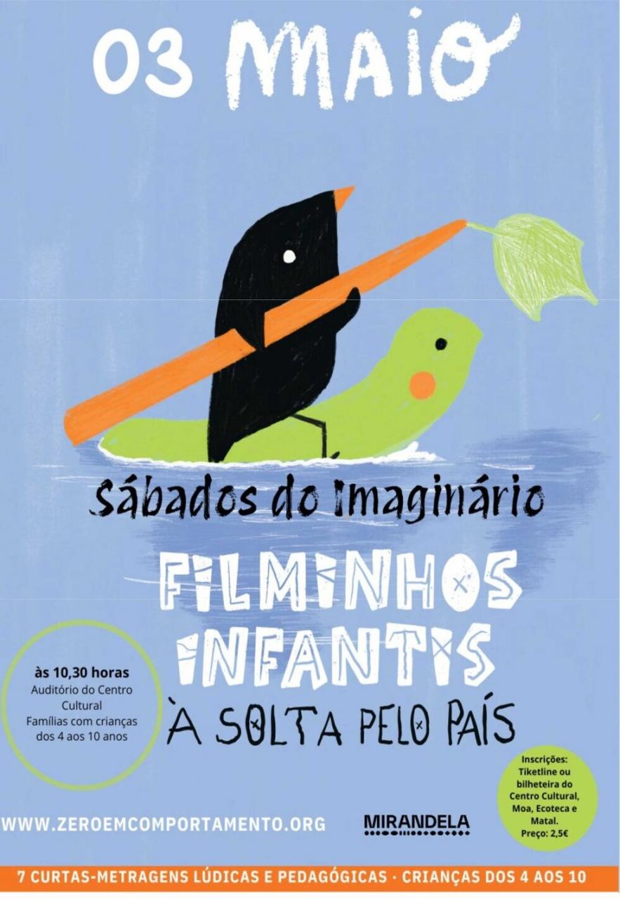 Filminhos Infantis à Solta pelo País | Sábados do Imaginário - maio 2025