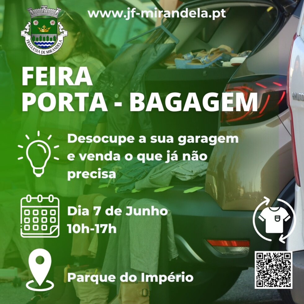 Feira Porta-Bagagem | Junta de Freguesia de Mirandela