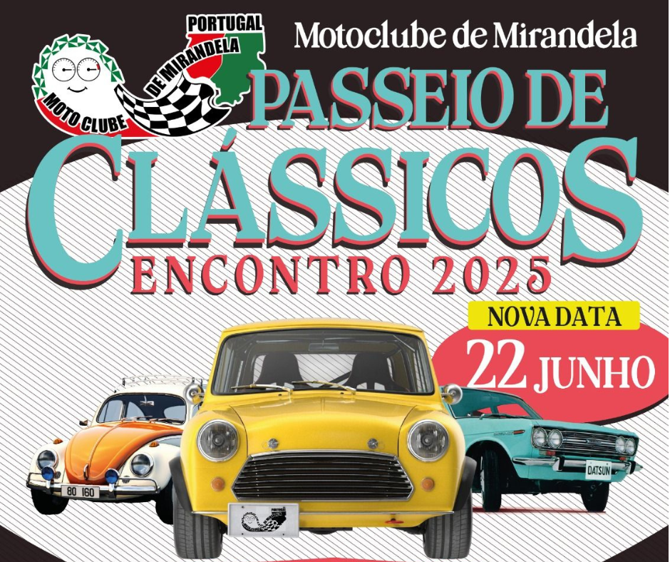 Encontro de Clássicos 2025 - Motoclube de Mirandela