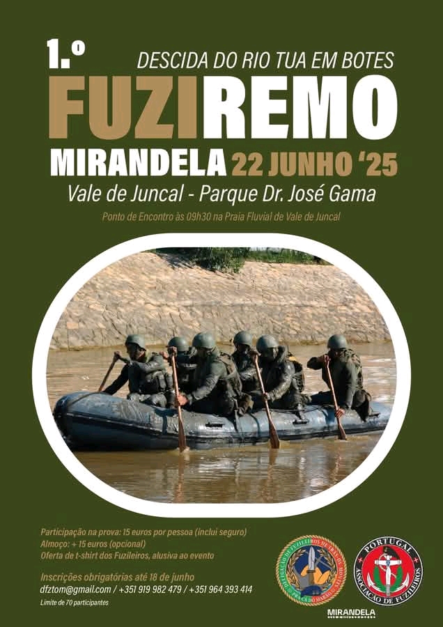 1º FUZIREMO - Descida do Rio Tua em botes