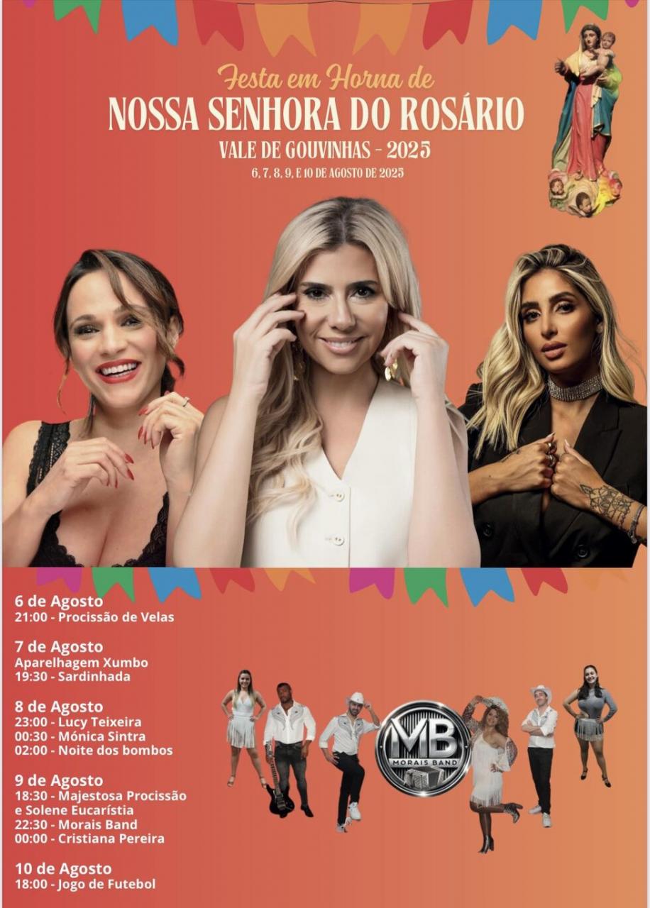 Festa em Honra de Nossa Senhora do Rosário | Vale de Gouvinhas
