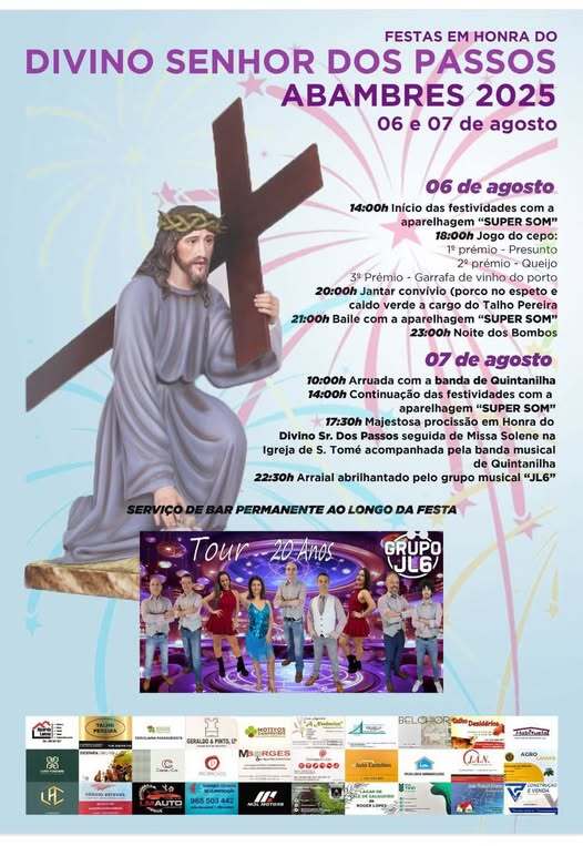 Festas em Honra do Divino Senhor dos Passos | Abambres