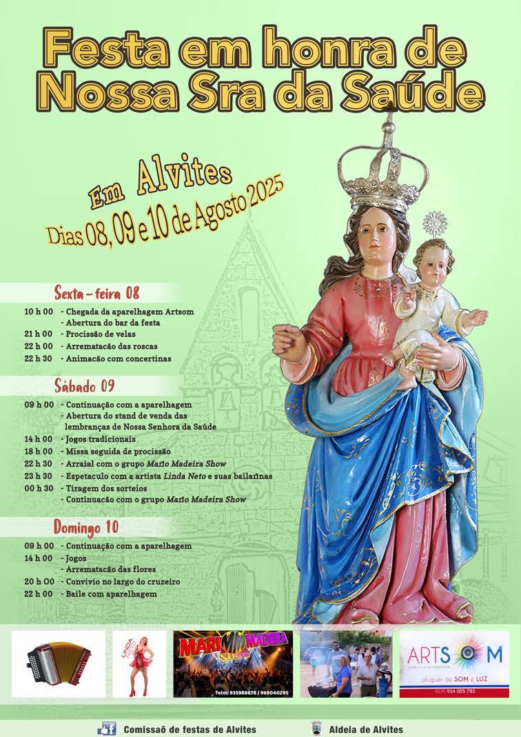 Festa em Honra de Nossa Sra. da Saúde | Alvites