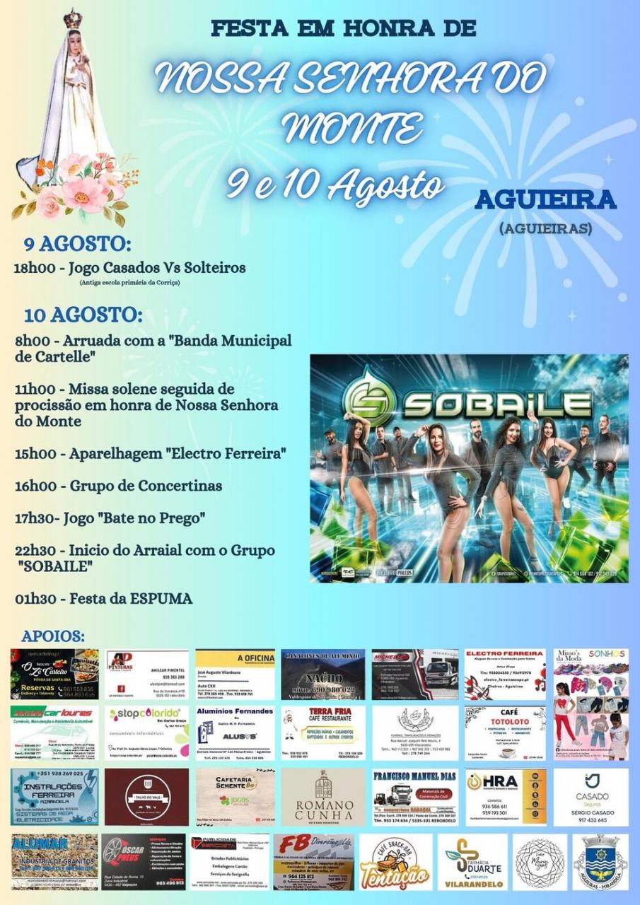Festa em Honra de Nossa Senhora do Monte | Aguieira (Aguieiras)