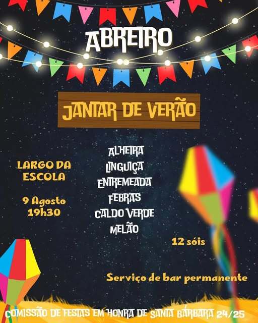 Jantar de Verão | Abreiro