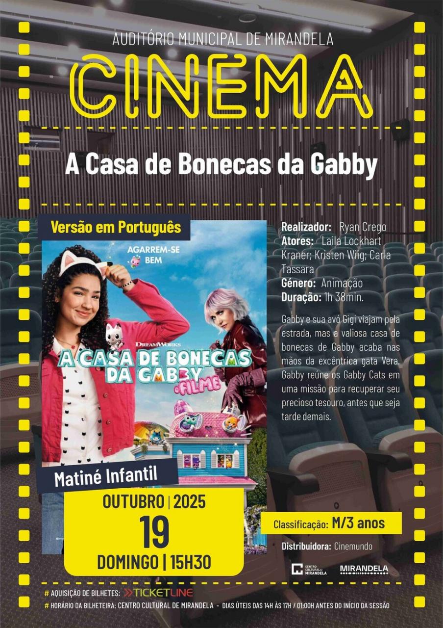 A Casa de Bonecas da Gabby | Cinema