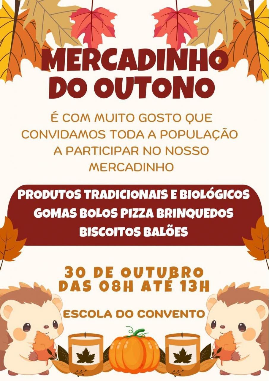 Mercadinho de Outono | Escola do Convento Mercadinho de Outono | Escola do Convento
